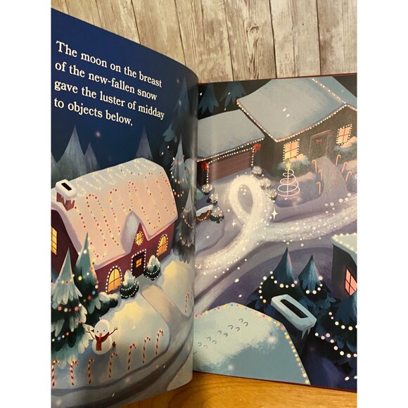 The Night Before Christmas w/ Letter to Santa, 11 Stickers - C.Moore Ages 2 - 12 - Picture 6 of 14